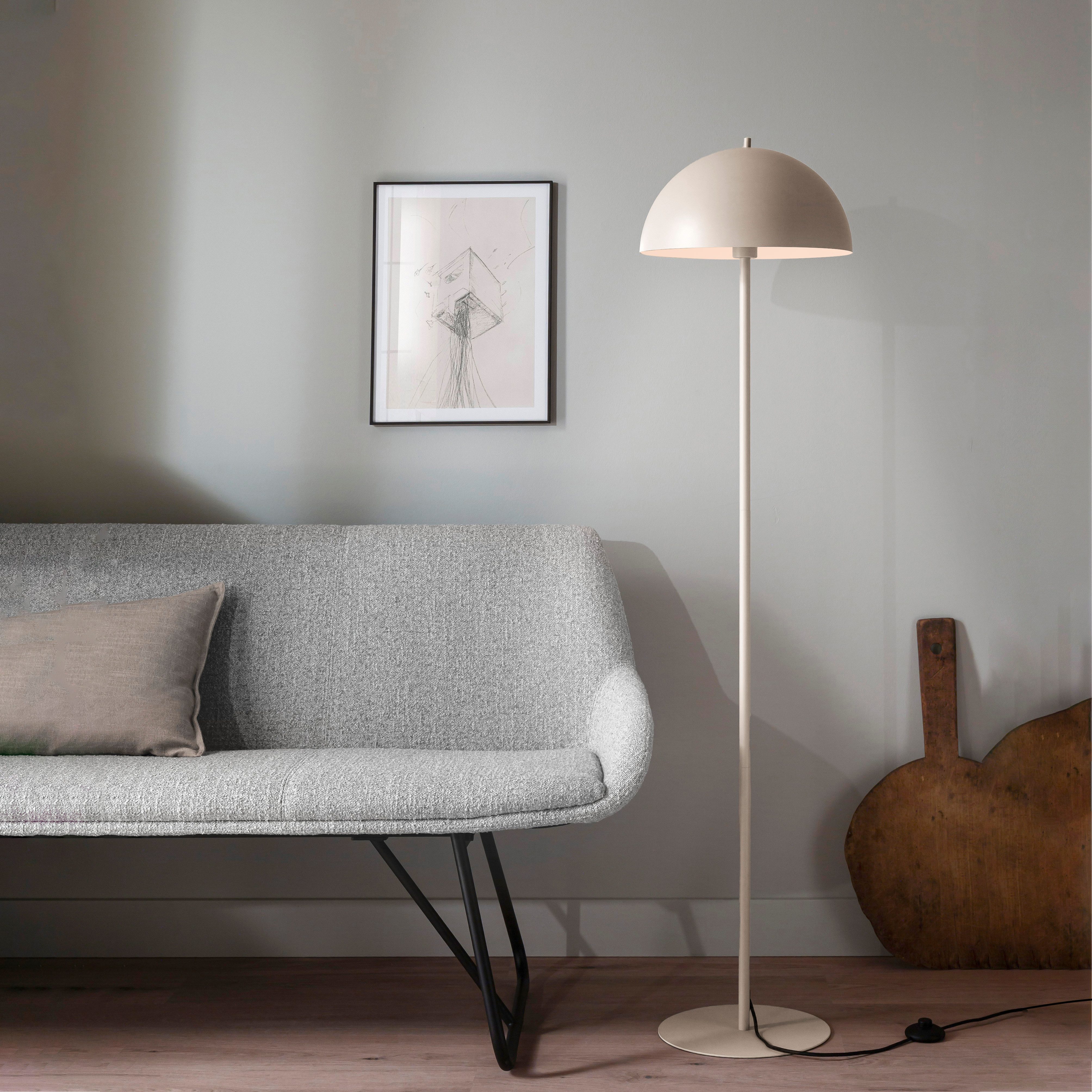 SCHÖNER WOHNEN-Kollektion LED Stehlampe ALI, Ein-/Ausschalter, ohne Leuchtmittel, SCHÖNER WOHNEN Kollektion, Fußschalter, Downlight