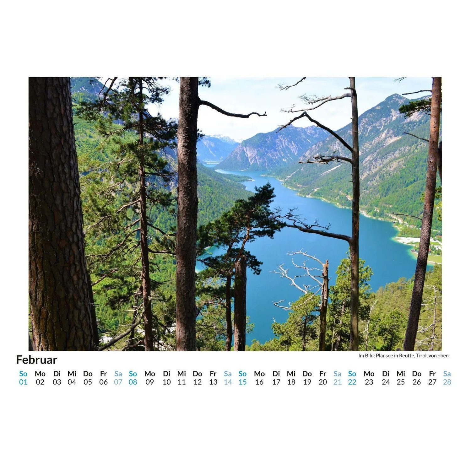 Wandkalender Tirol
