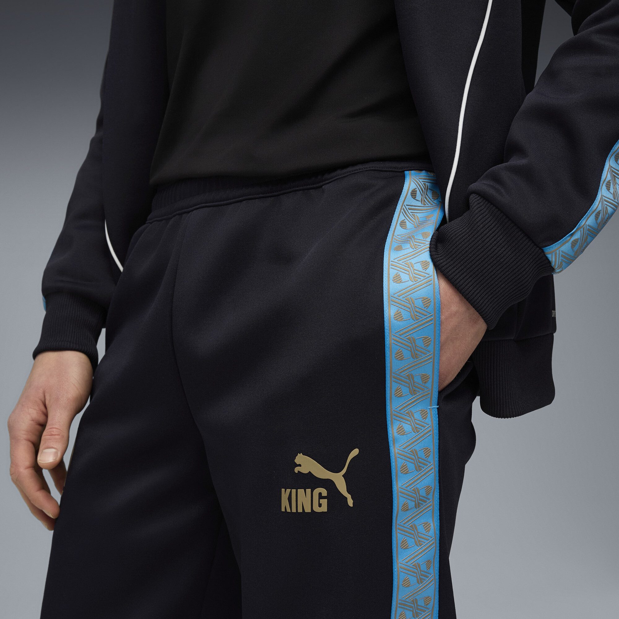 PUMA Sporthose Olympique de Marseille KING Anthem Hose Herren