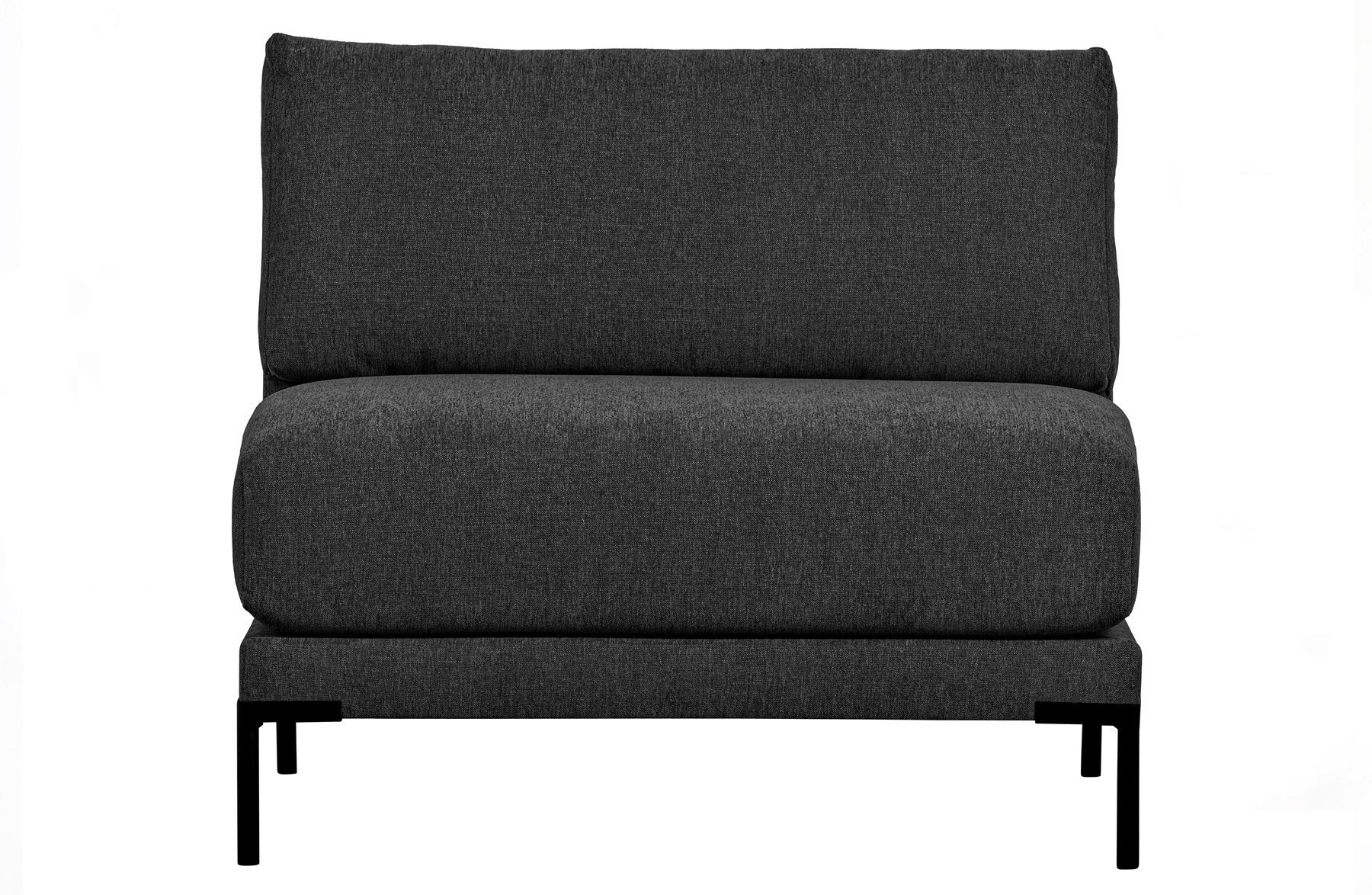 vtwonen Sofaelement Sofa-Element Couple Dunkelgrau, - freistellbar Stoff