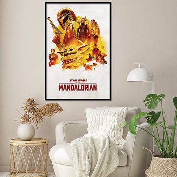 PYRAMID Poster The Mandalorian Poster Grogu Adventure 61 x 91,5 cm