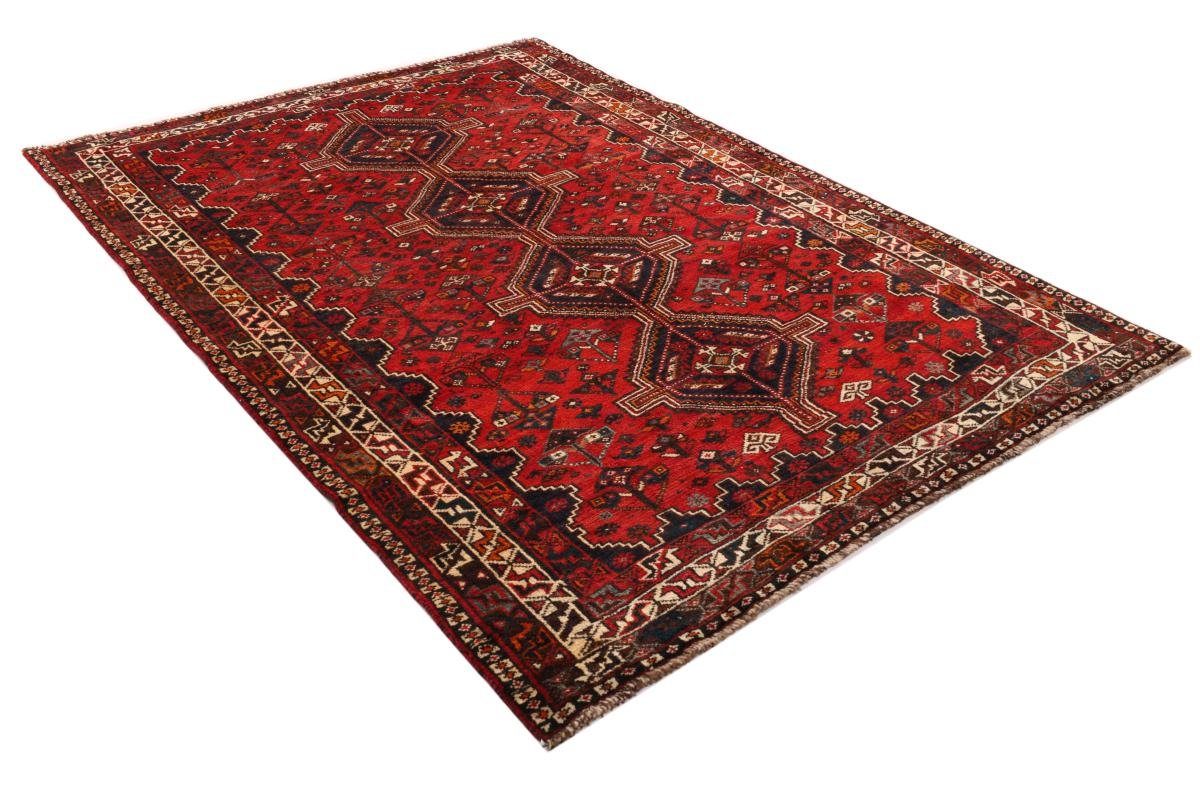 / Orientteppich Handgeknüpfter mm 10 Perserteppich, 183x263 rechteckig, Höhe: Nain Orientteppich Shiraz Trading,