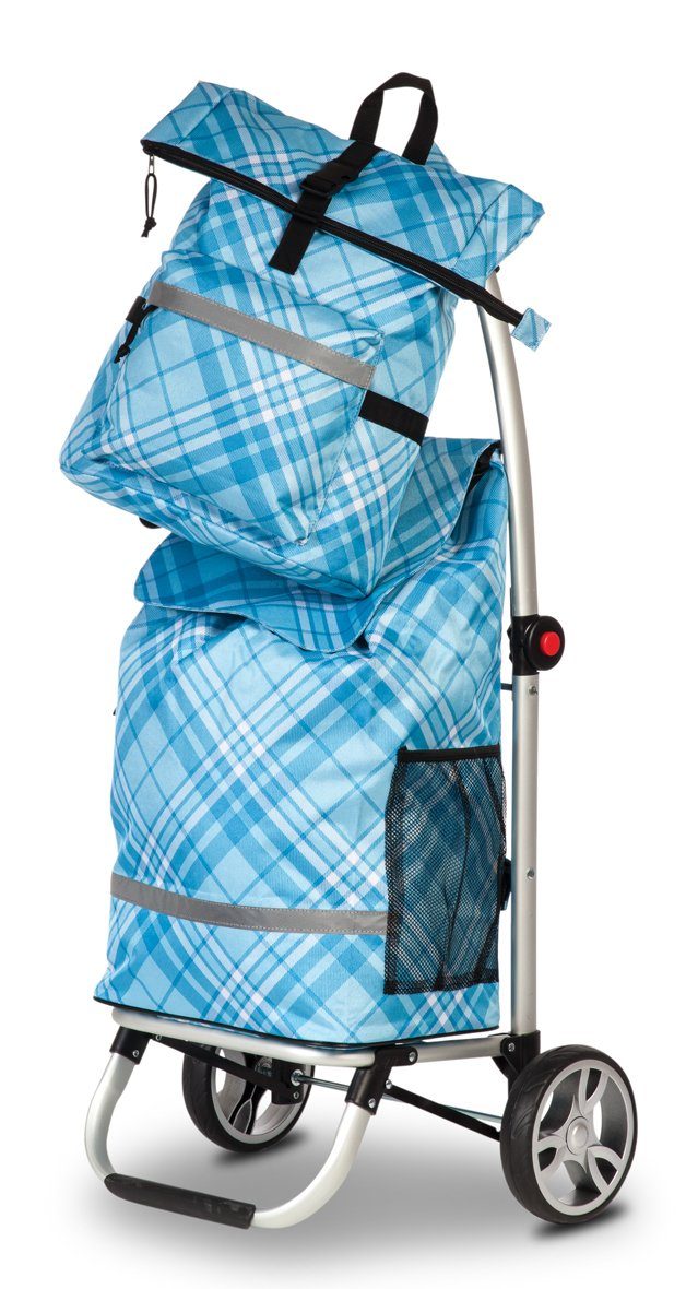 fabrizio® Einkaufstrolley "Helena Vera" Alu-Shopper Set günstig online kaufen