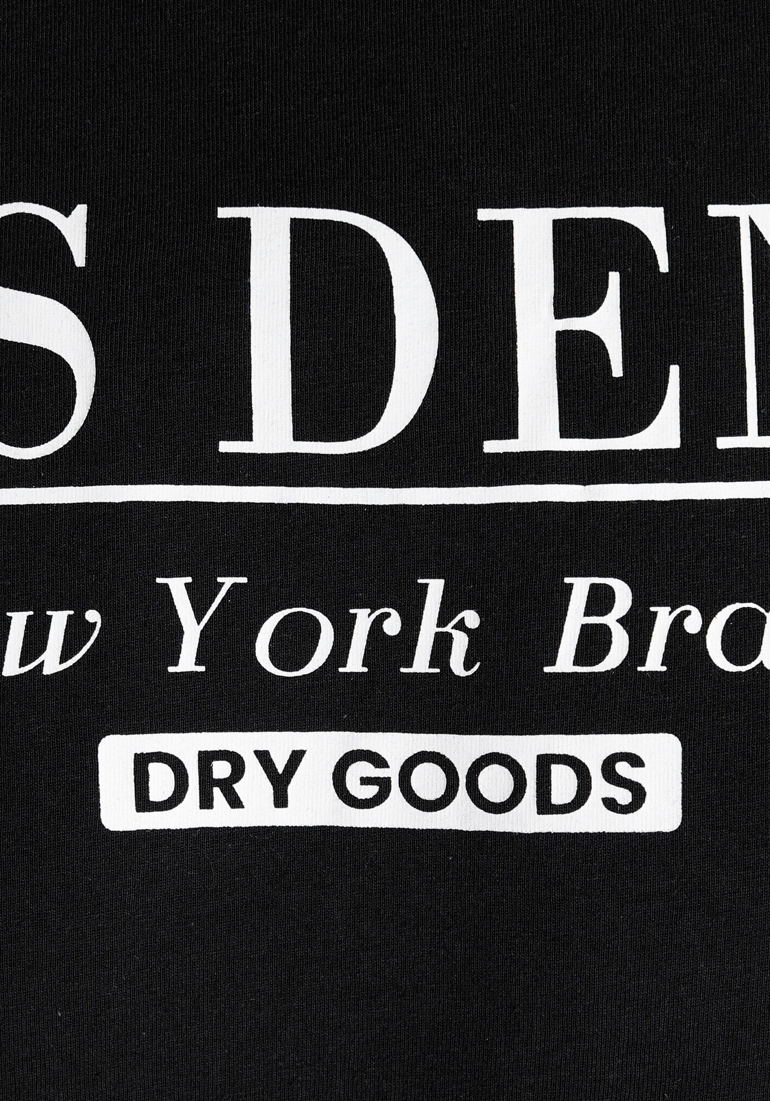 H.I.S T-Shirt schmale Passform, bedrucktes Design, Rundhalsausschnitt