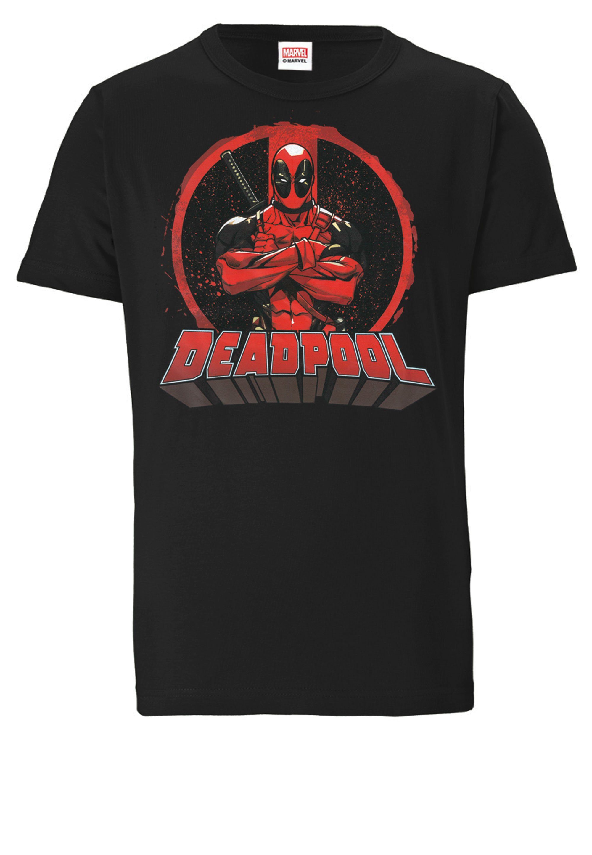 T-Shirt Deadpool - Circle