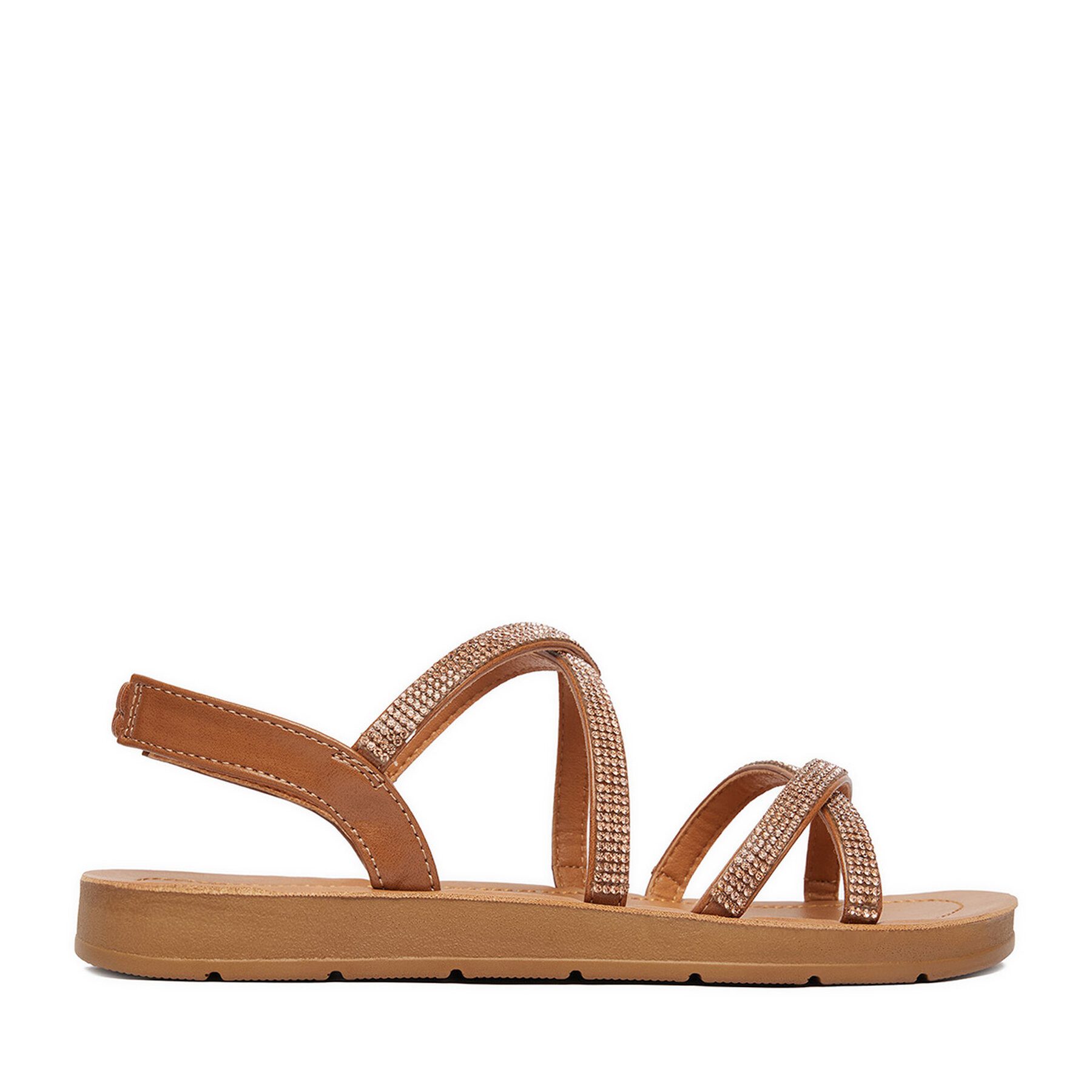 Jenny Jenny Damen-Sandalen in Braun Sandale