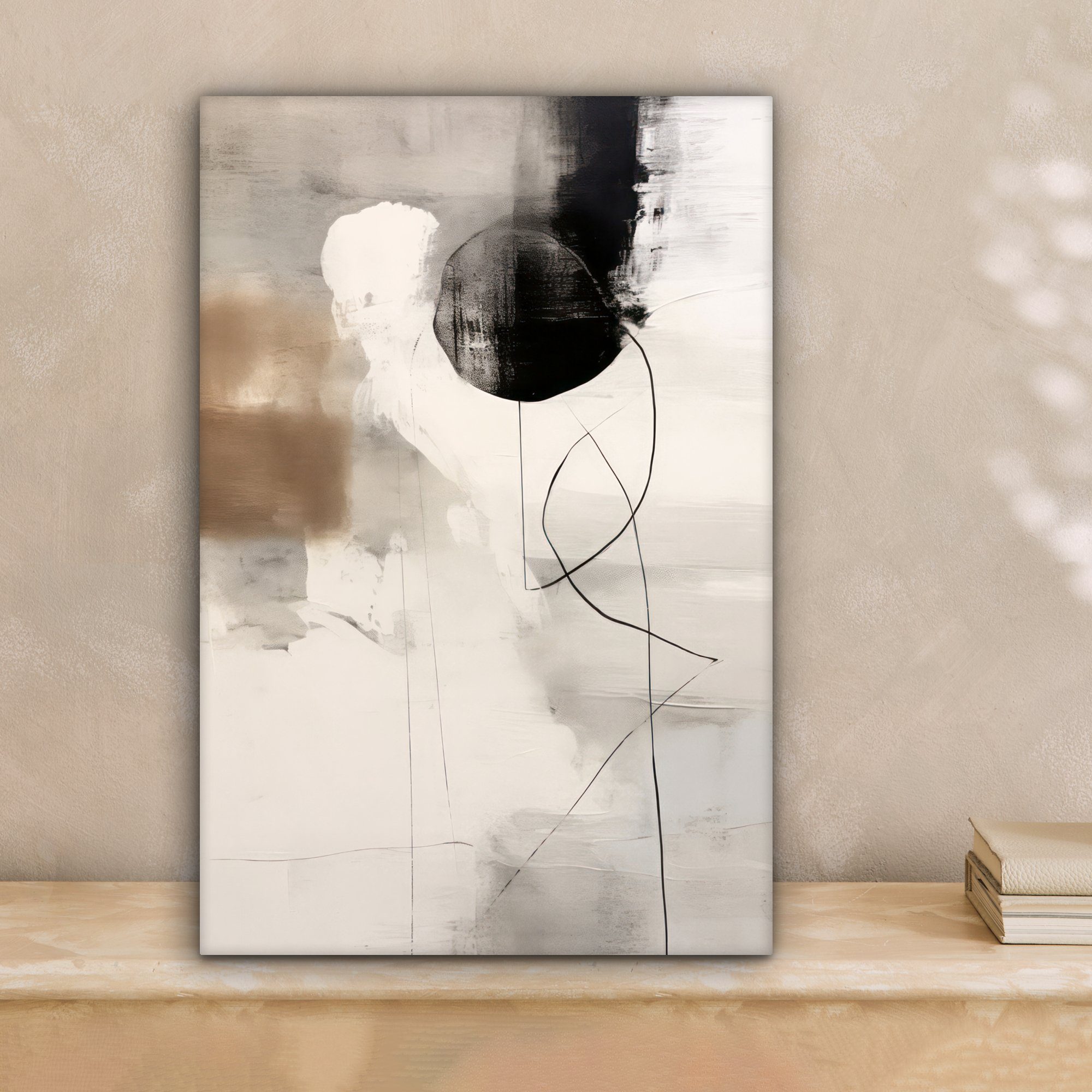 OneMillionCanvasses® Leinwandbild Abstrakte Kunst - Grau - Industriell, Fot günstig online kaufen