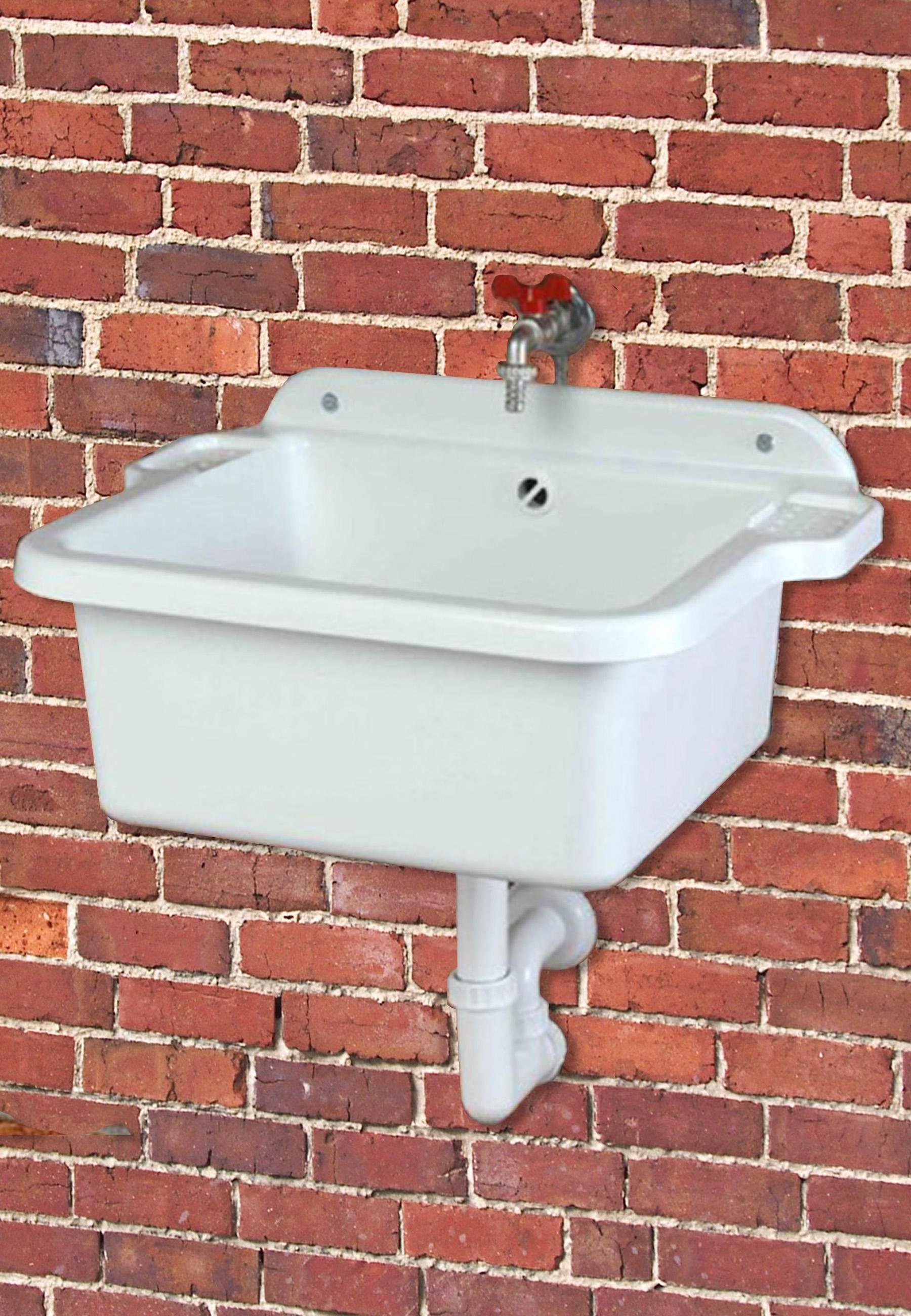 Practisan Waschbecken G2-ESZ4-9PRU (Sonstige, 1-St), Ausgussbecken ink. Abl günstig online kaufen