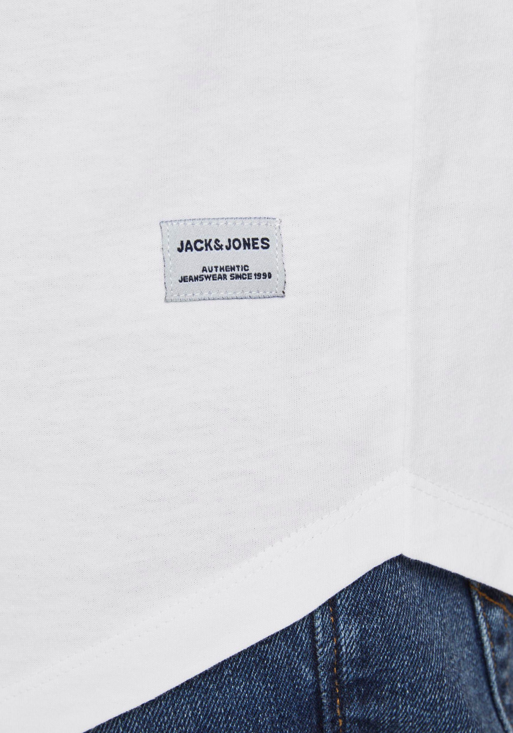 Jack & Jones T-Shirt NOA TEE weiß