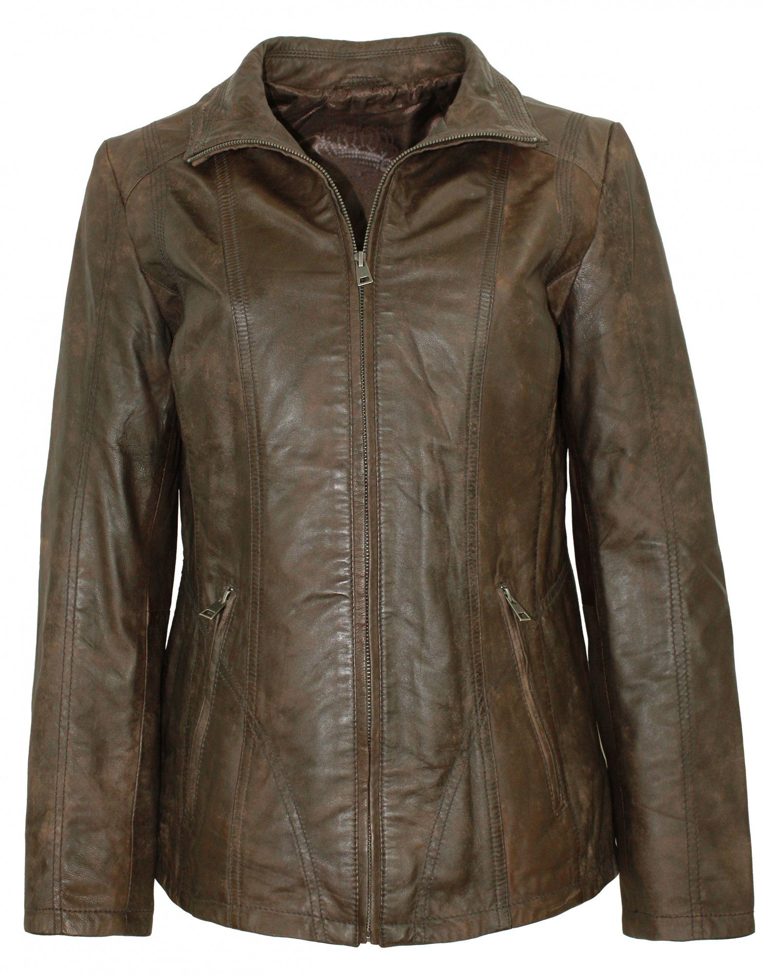 Maddox Lederjacke klassischer Stil
