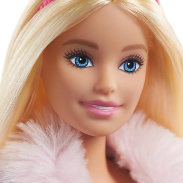 Barbie Anziehpuppe Prinzessinnen Abenteuer Puppe mit Mode (ca. 30 cm), Barbie Puppen (mit Hündchen, 2 Paar Schuhe, Diadem und 4 Accessoires, 9-tlg., ab 3 Jahren, Ken), The Movie, Spielpuppen, Spielpuppe Barbie, Haus, Prinzessin, Sale