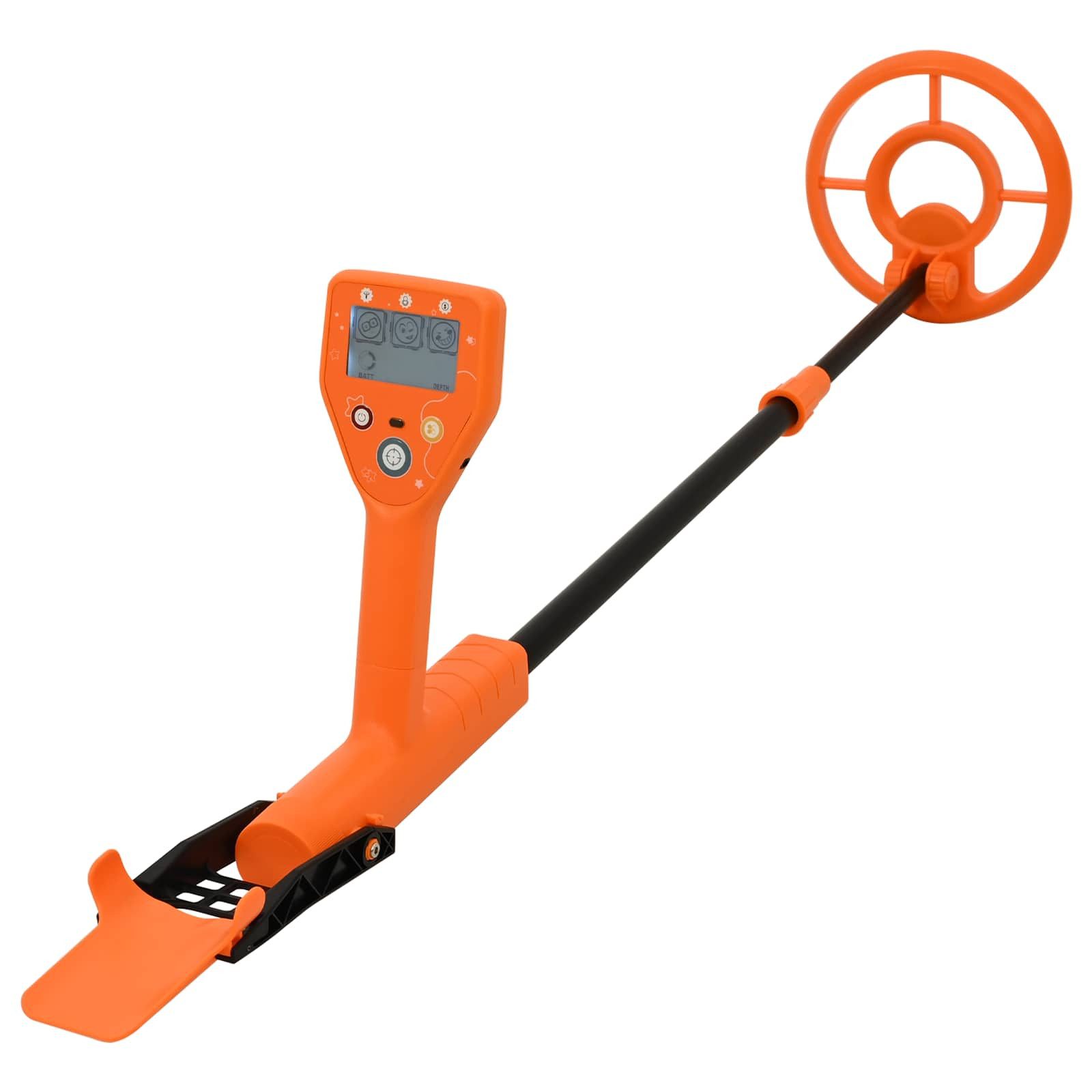 vidaXL Metalldetektor Metalldetektor mit LCD-Display 2 Modelle 19 cm Spule Gelb