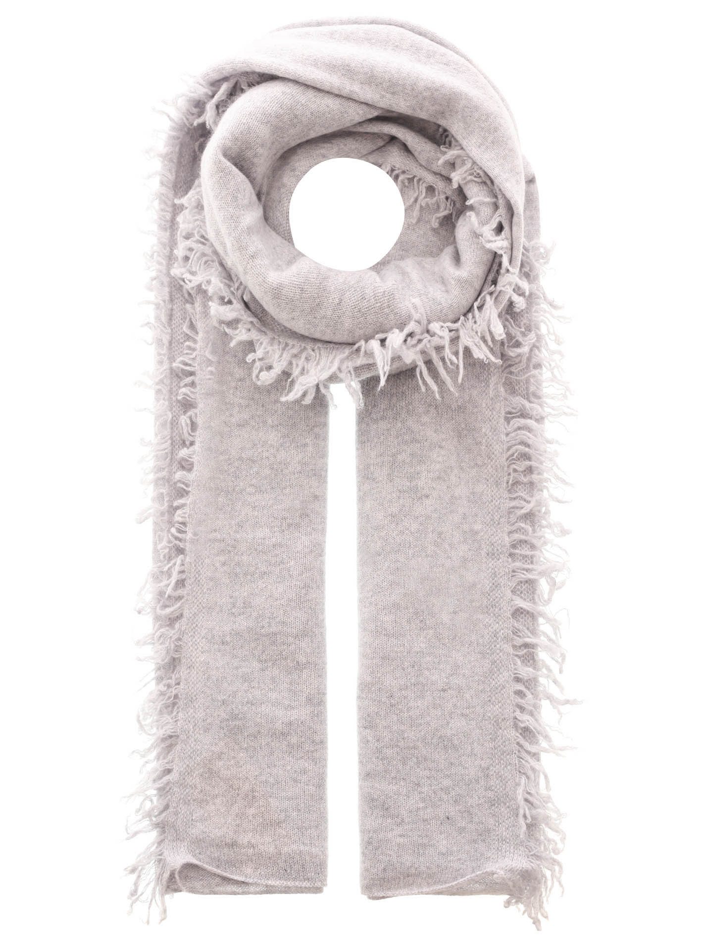 Zwillingsherz Kaschmirschal 100% XXL Kaschmir Fransenschal günstig online kaufen