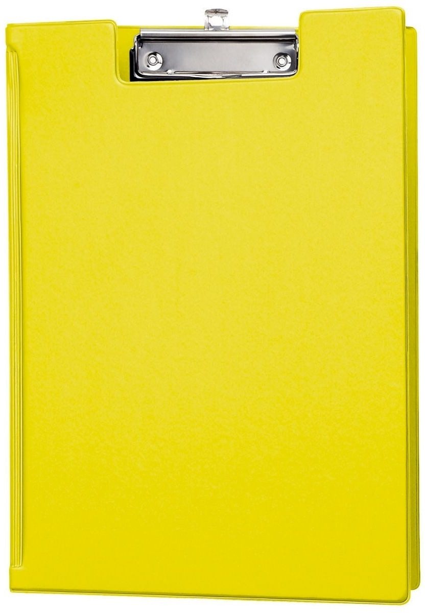 Schreibmappe Schreibmappe mit Folienüberzug A4 hoch gelb.