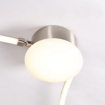 Home4Living LED Deckenleuchte Deckenlampe 3flg. Wohnzimmerlampe 21W modern, inkl. Leuchtmittel, dimmbar durch Lichtschalter