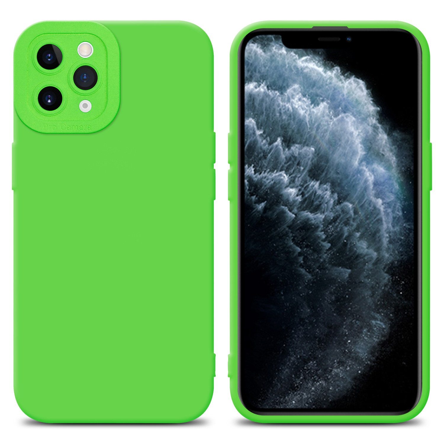 Cadorabo Handyhülle für iPhone 11 PRO MAX Hülle Apple iPhone 11 PRO MAX, Hülle Schutzhülle TPU Silikon Case Cover