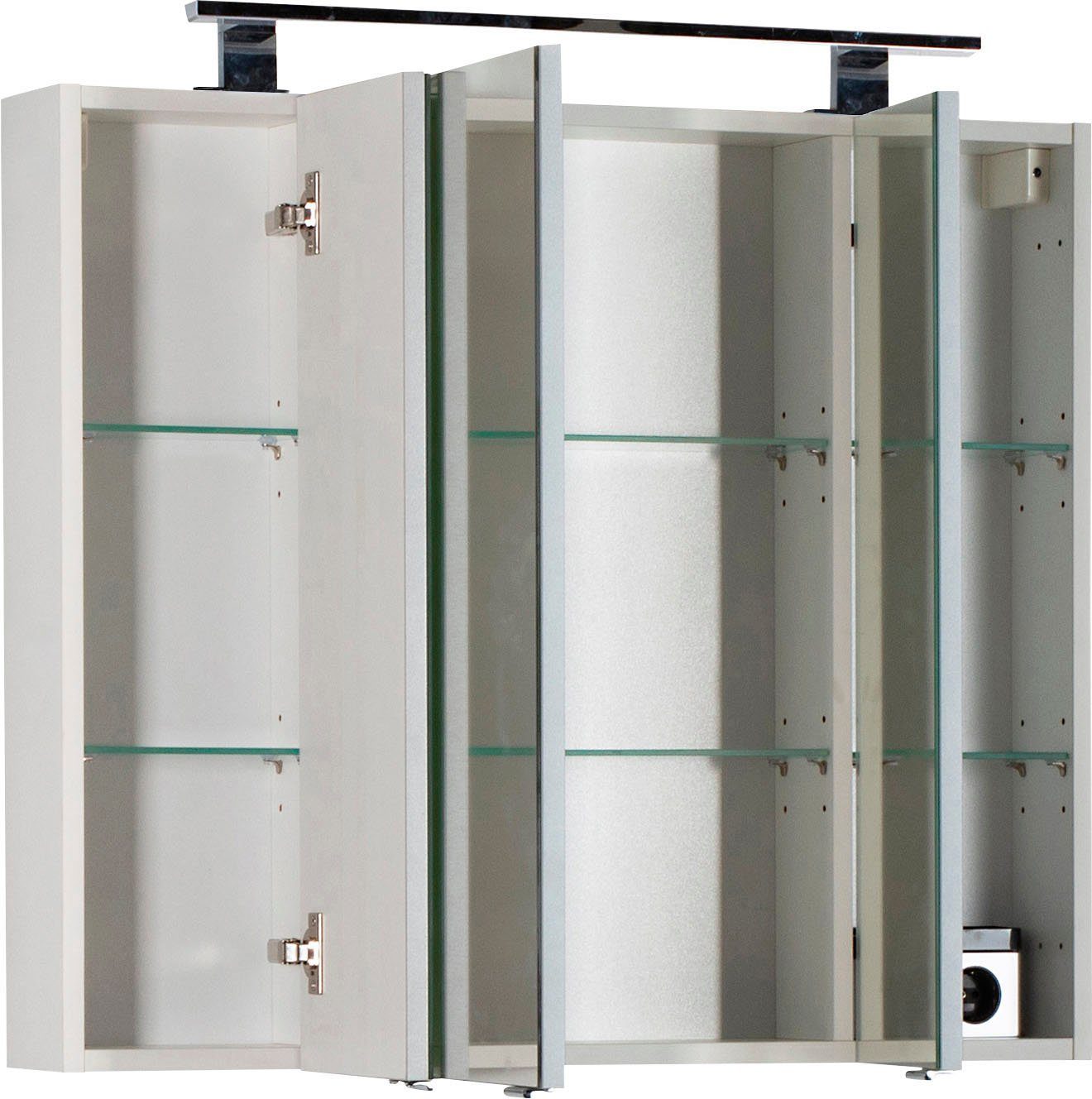 Saphir Spiegelschrank 3400 Basic Breite 80 cm