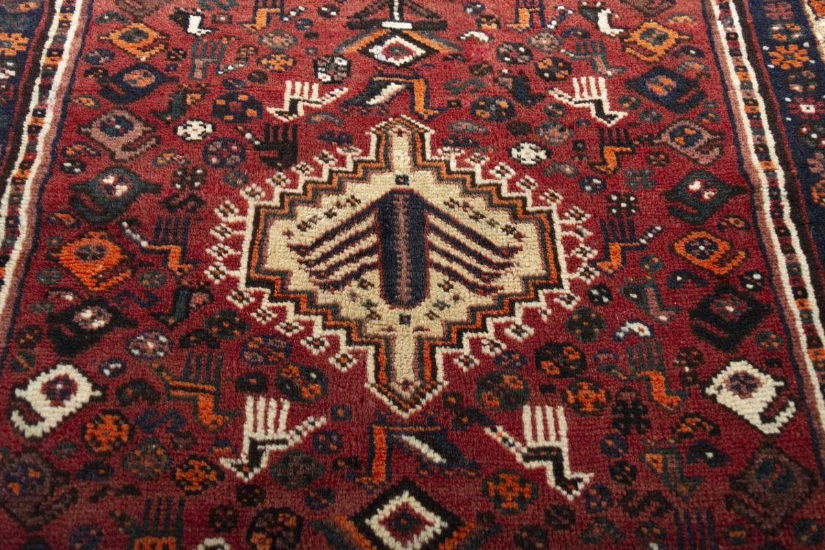 Trading, Orientteppich rechteckig, Orientteppich mm Perserteppich, / 108x156 Höhe: Nain Shiraz 10 Handgeknüpfter