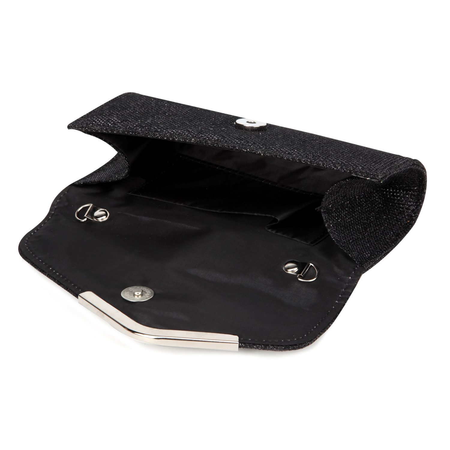 Bextsrack Abendtasche Damen Glitzer Abendtasche Umschlag Clutch Kette Abnehmbar (1-tlg), Einfach und großzügig