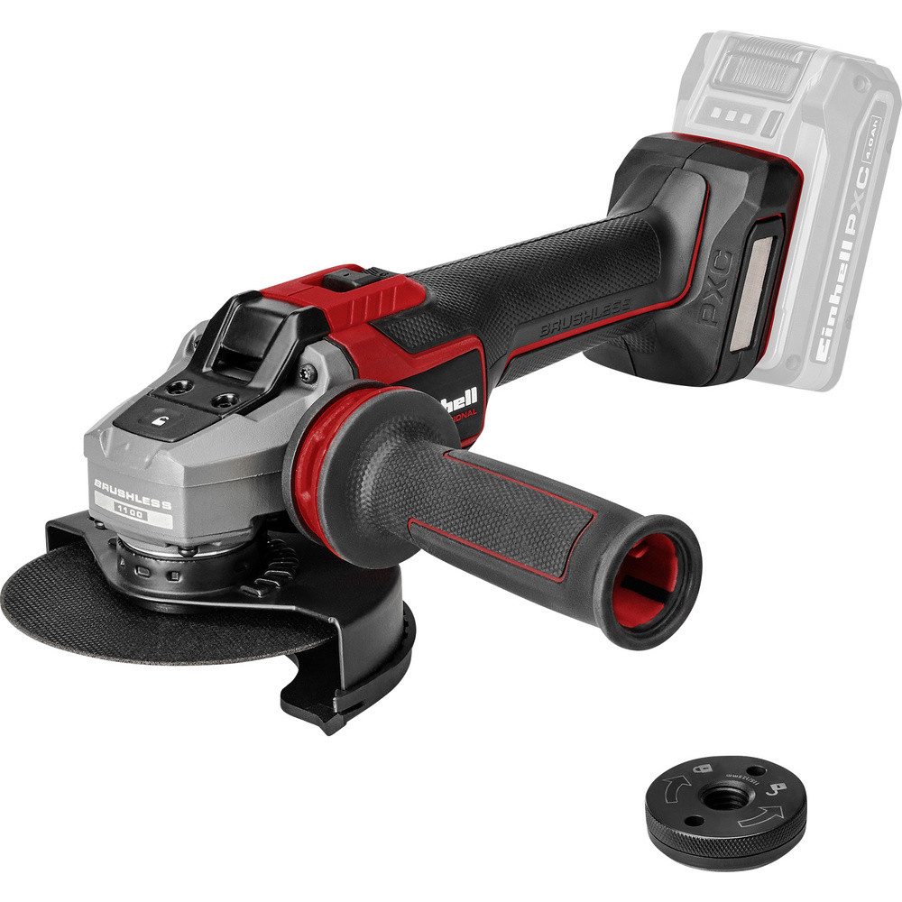 Einhell Winkelschleifer Einhell Professional TP-AG 18/125-11 Q Li BL - Solo 4431220 Akku-Winke