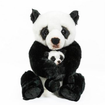 Teddys Rothenburg Kuscheltier Kuscheltier Panda mit Baby 27 cm Plüschtier