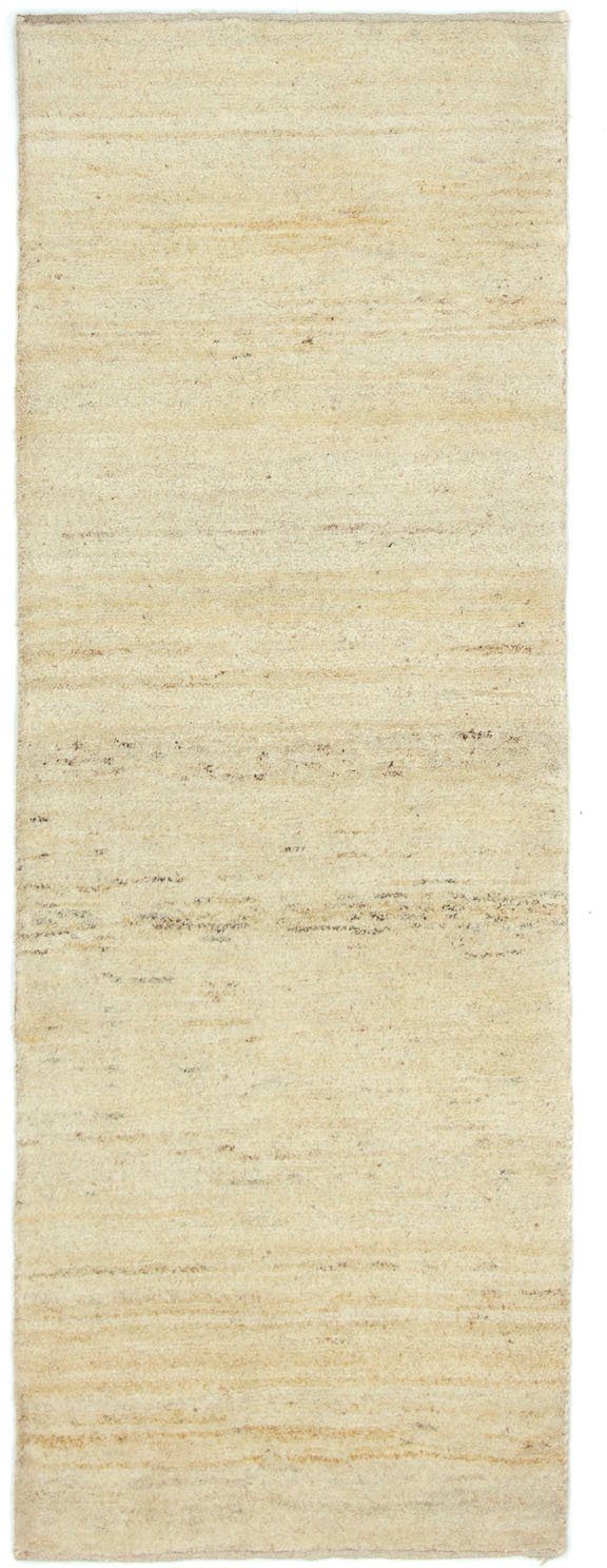 Wollteppich Gabbeh Teppich handgeknüpft morgenland, mm, Höhe: rechteckig, natur, 18 handgeknüpft