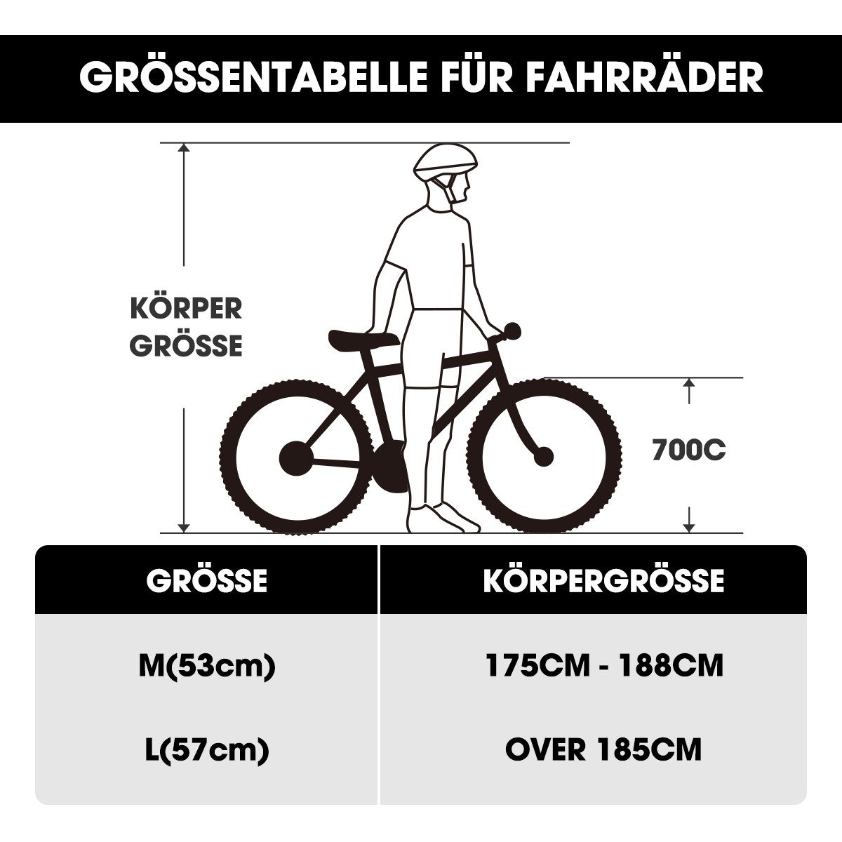 HILAND Rennrad 28-Zoll 700C Cityrad für Alle, leichtes Reise- und Pendlerfahrrad, Rahmen aus Aluminiumlegierung, 7-Gang-Doppelscheibenbremsen