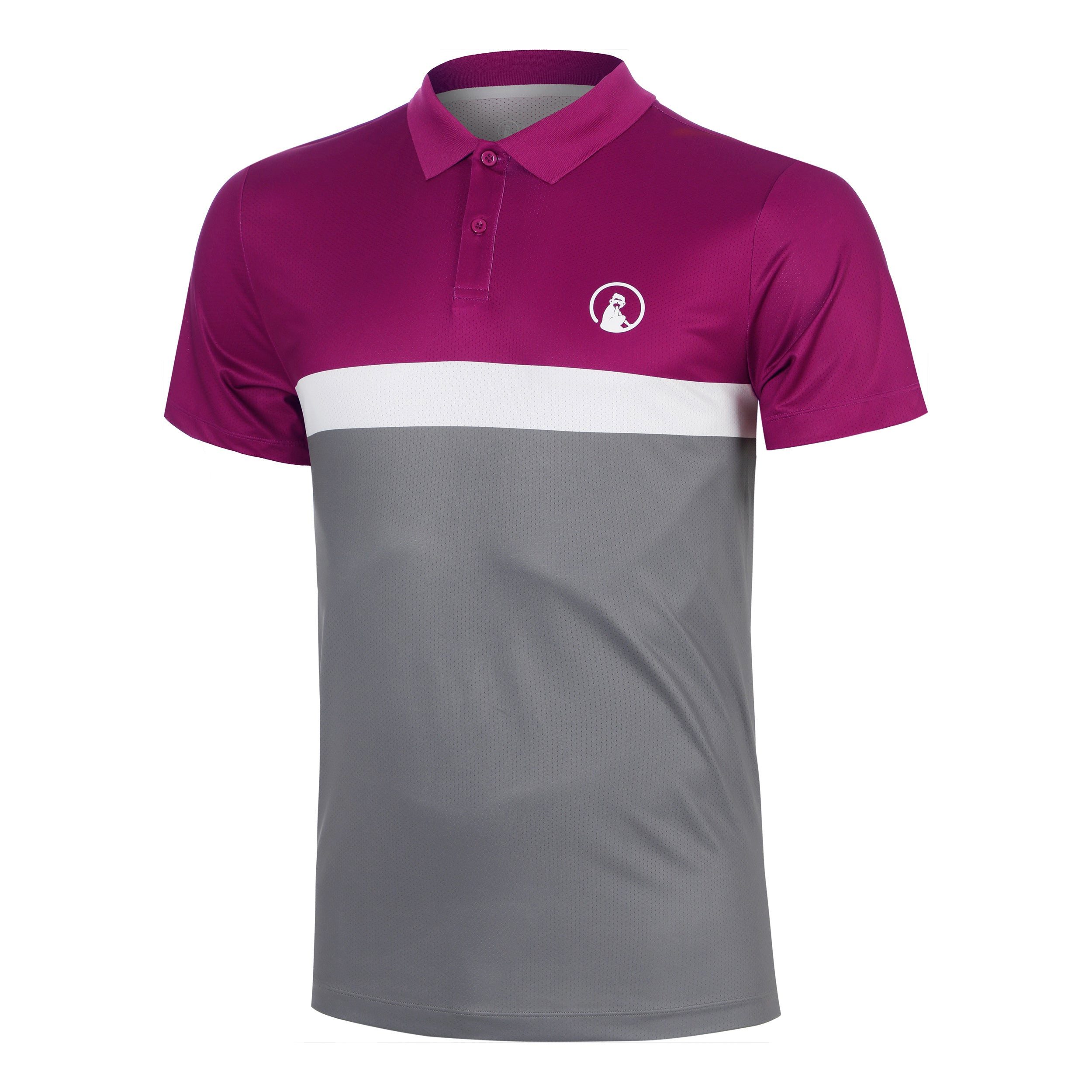 Quiet Please Poloshirt Crush Tournament Block