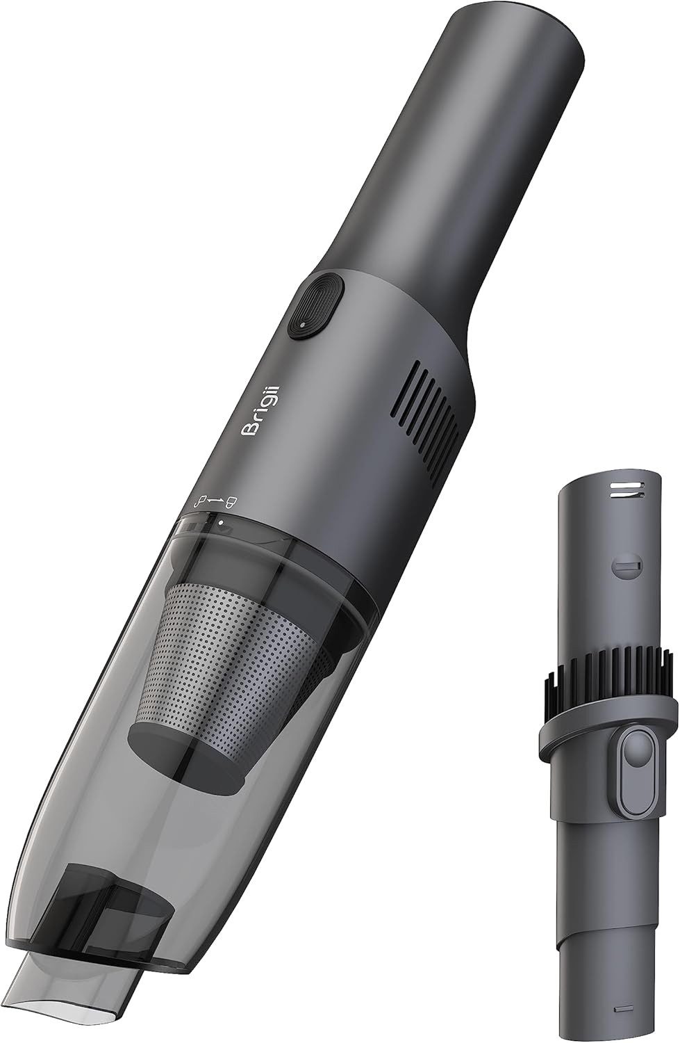 LA CUTE Akku-Handstaubsauger Mini-Handstaubsauger mit USB-C & HEPA-Filter., 200-ml-Staubbehälter, leicht zu entleeren., Leichter, kabelloser Mini-Staubsauger mit bürstenlosem Motor.