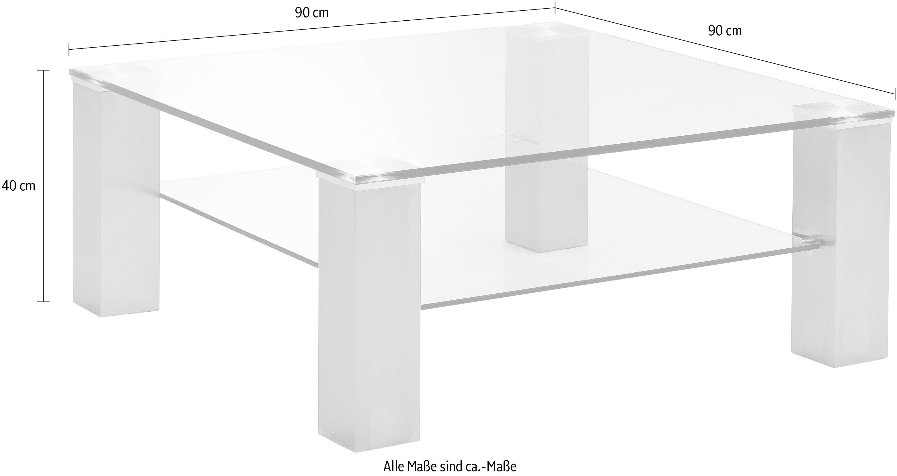 Sicherheitsglas, Glastisch kg bis Couchtisch mit MCA belastbar Asta, furniture 20