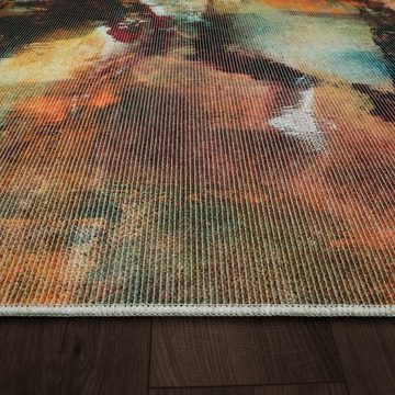 Teppich Wohnzimmer Abstrakt Modernes Muster Teppich, Paco Home, Läufer, Höhe: 4 mm