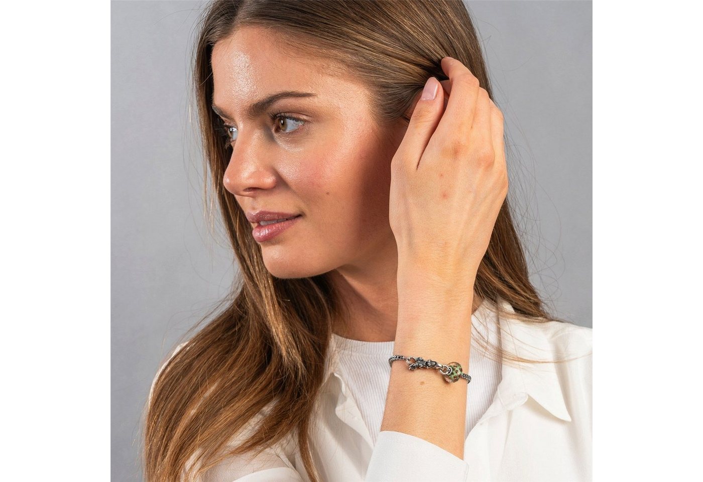 Trollbeads Kettenverlängerung Katzenatt... Trollbeads Kettenverlängerung Katzenatt...