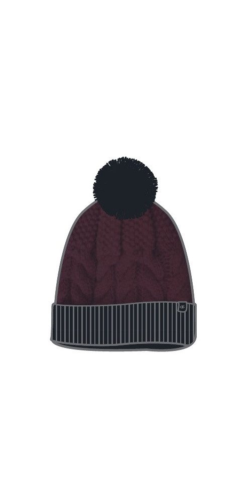 Champion Bommelmütze Mütze Legacy Knit Bommel schwarz Kinder 1er