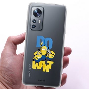 DeinDesign Handyhülle Minions Banane Film Minions Do Want, Xiaomi 12 5G Silikon Hülle Bumper Case Handy Schutzhülle