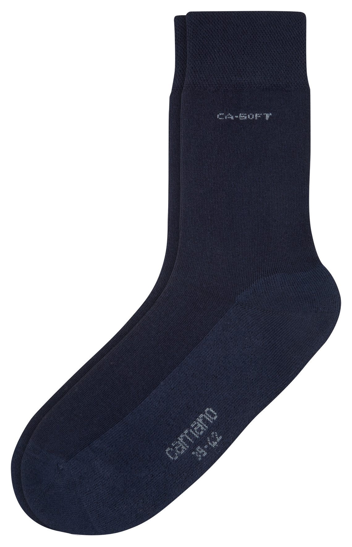 Camano Socken ca-soft (4-Paar) mit leichter Polsterung