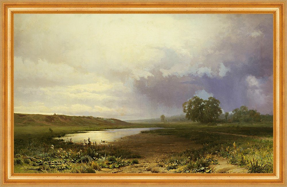 Kunstdruck Wet Meadow Fjodor Alexandrowitsch Wassiljew Nasse Wiese B A3