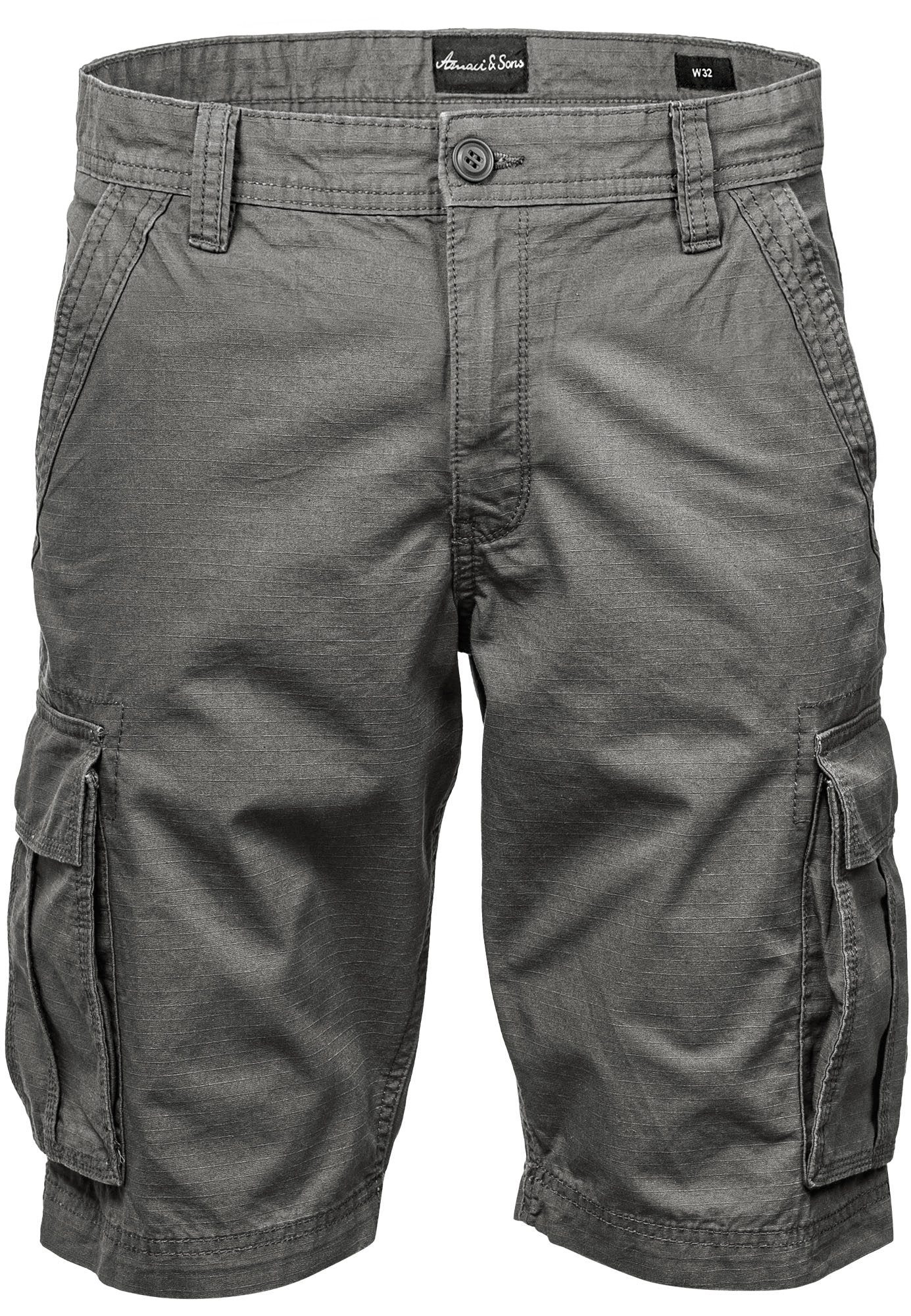 Amaci&Sons Cargoshorts SAUGET Cargoshorts Herren Bermuda günstig online kaufen