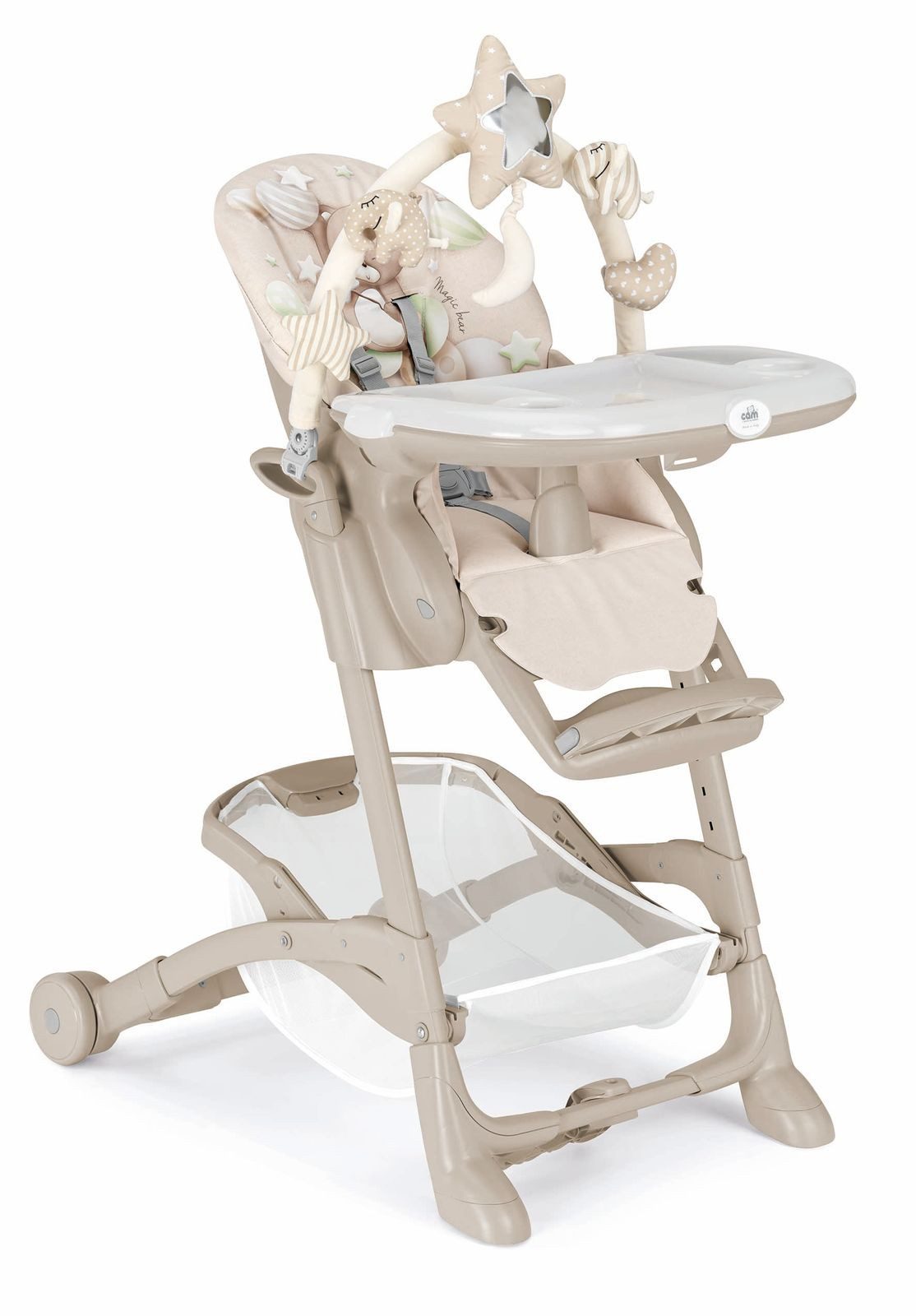 CAM Hochstuhl CAM Istante Beige 8-fach höhenverstellbar günstig online kaufen