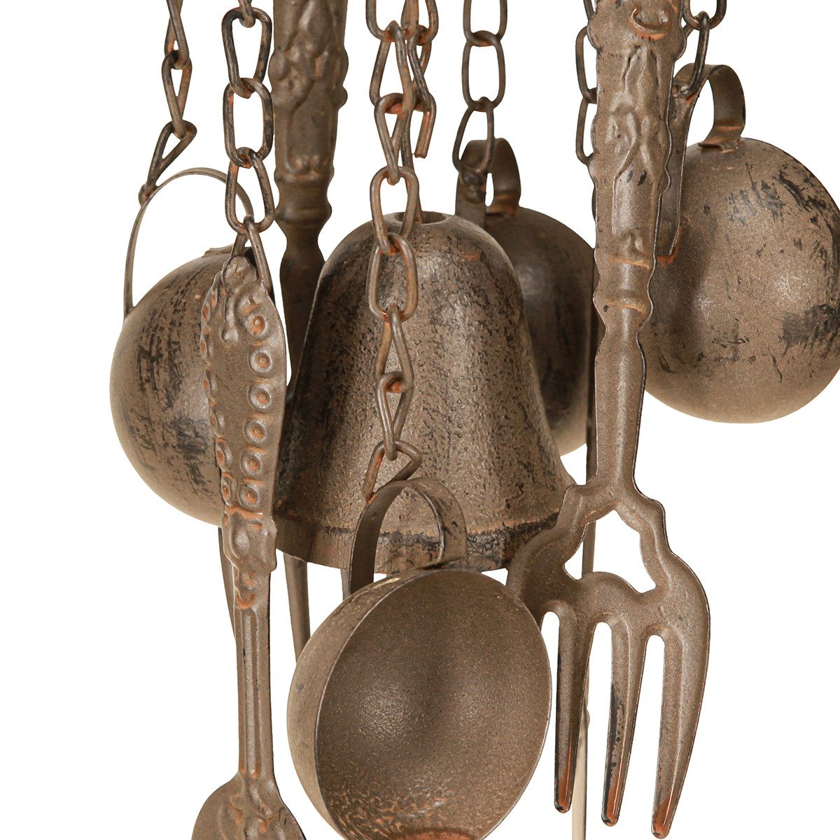 Viana Gartenfigur Windspiel Teekanne Metall Hängedeko günstig online kaufen