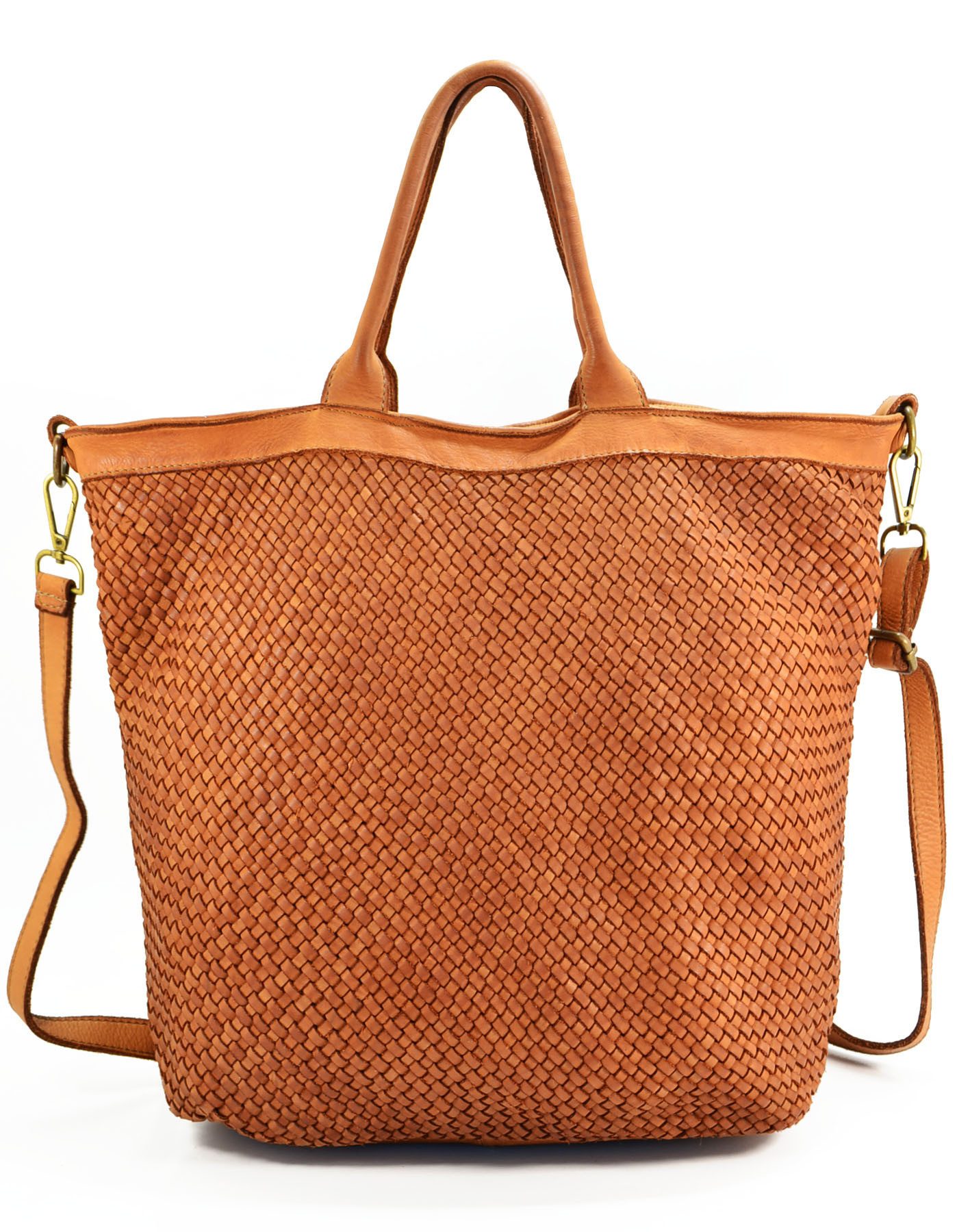 Shopper Roma Designer Handtasche Schultertasche Tasche