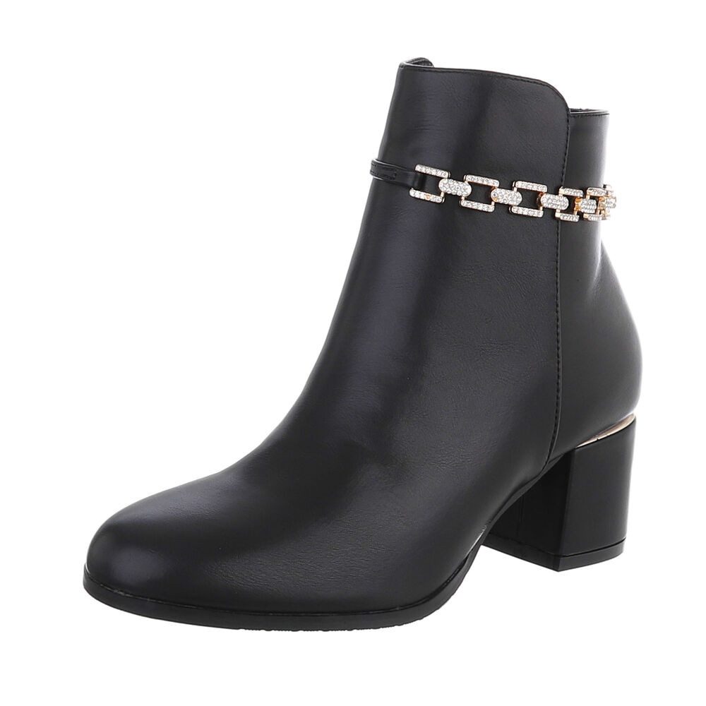 Ital-Design Damen Elegant Stiefelette (87108729) Blockabsatz Klassische Sti günstig online kaufen
