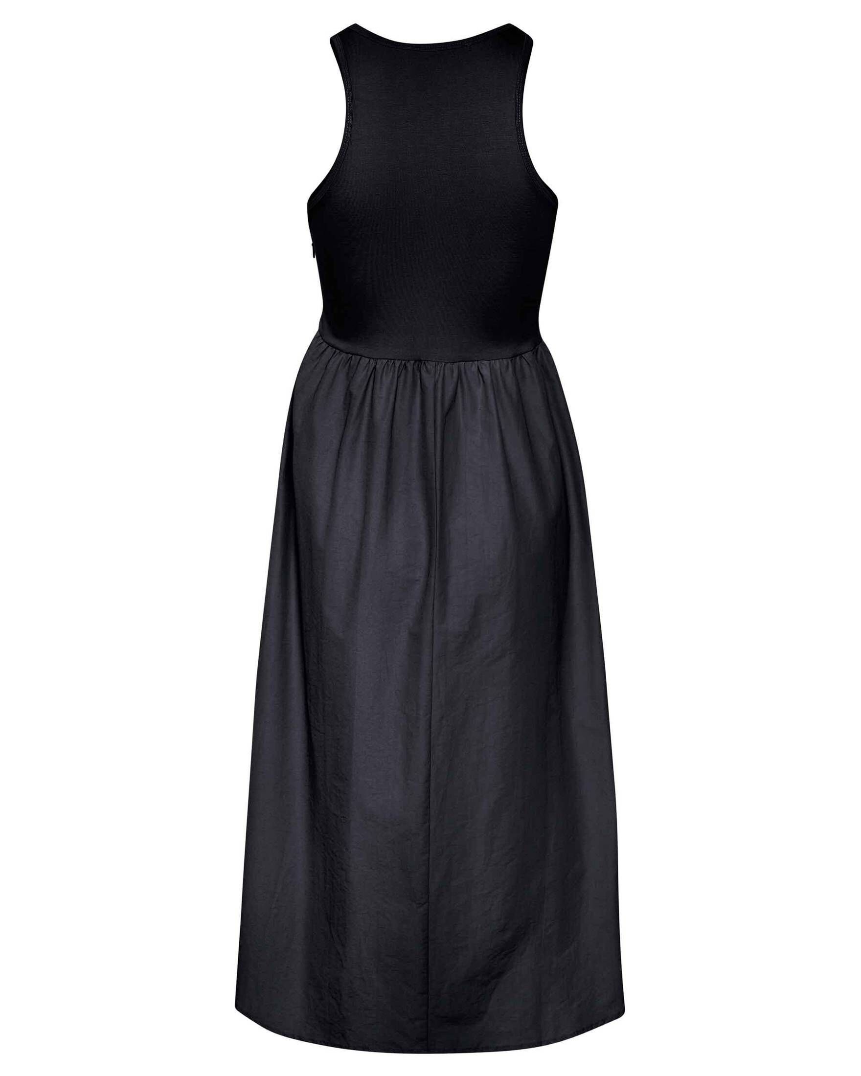 Kleid schwarz Sommerkleid Damen IDAGZ Gestuz (15) (1-tlg)
