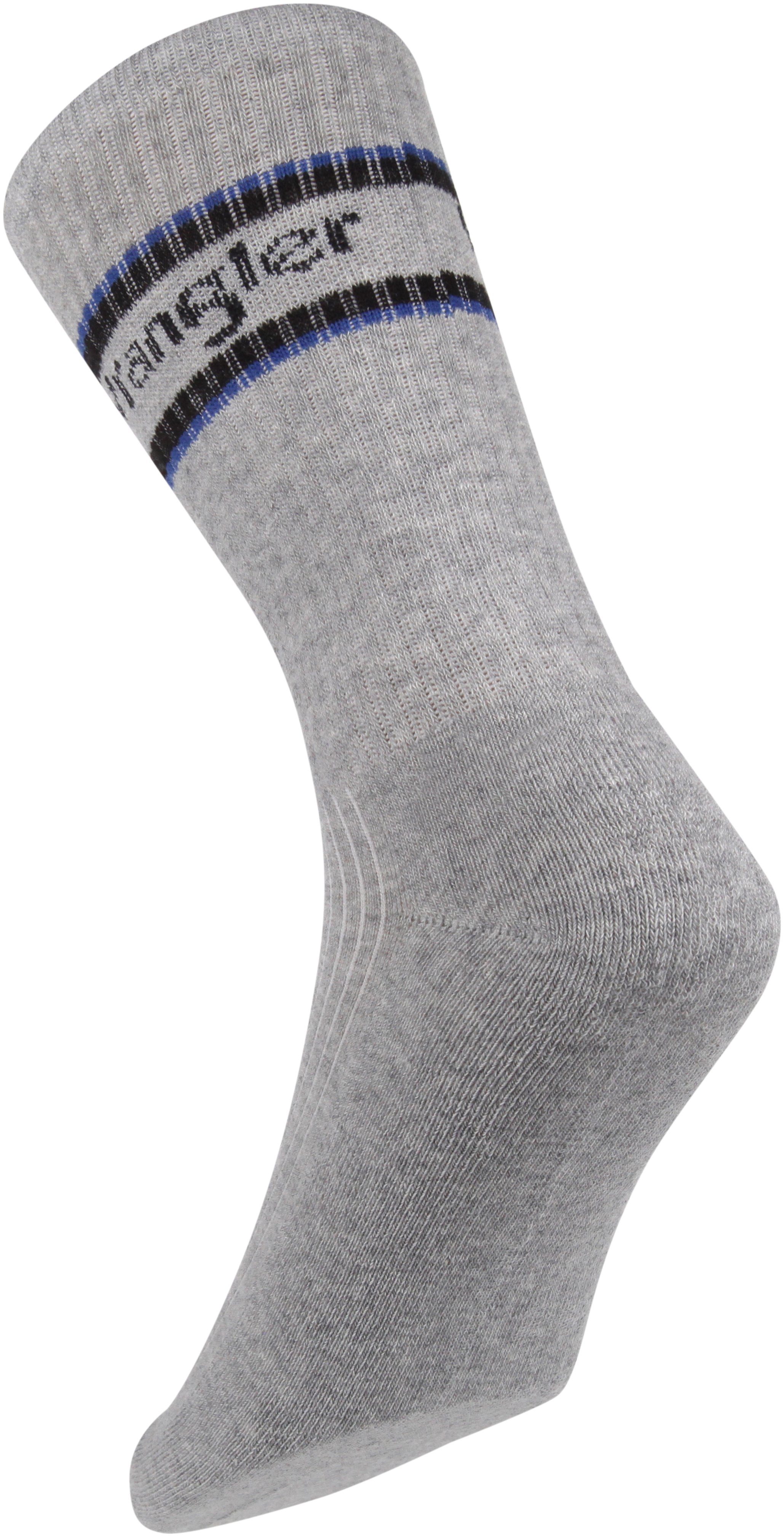 grey marl/bl Wrangler (Packung, 3-Paar) FREW Sportsocken