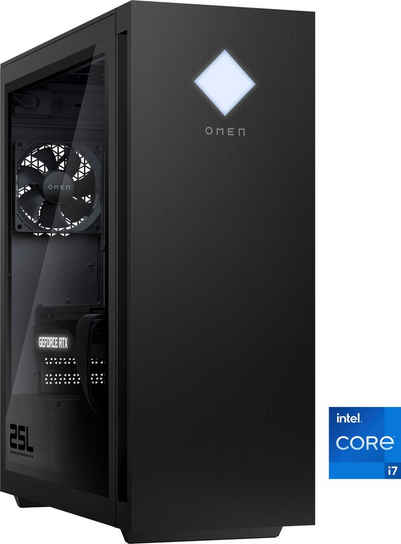 HP OMEN GT15-0203ng Gaming-PC (Intel Core i7 12700F, NVIDIA GeForce RTX 4070 Ti 12GB, 16 GB RAM, 1000 GB SSD, Luftkühlung)