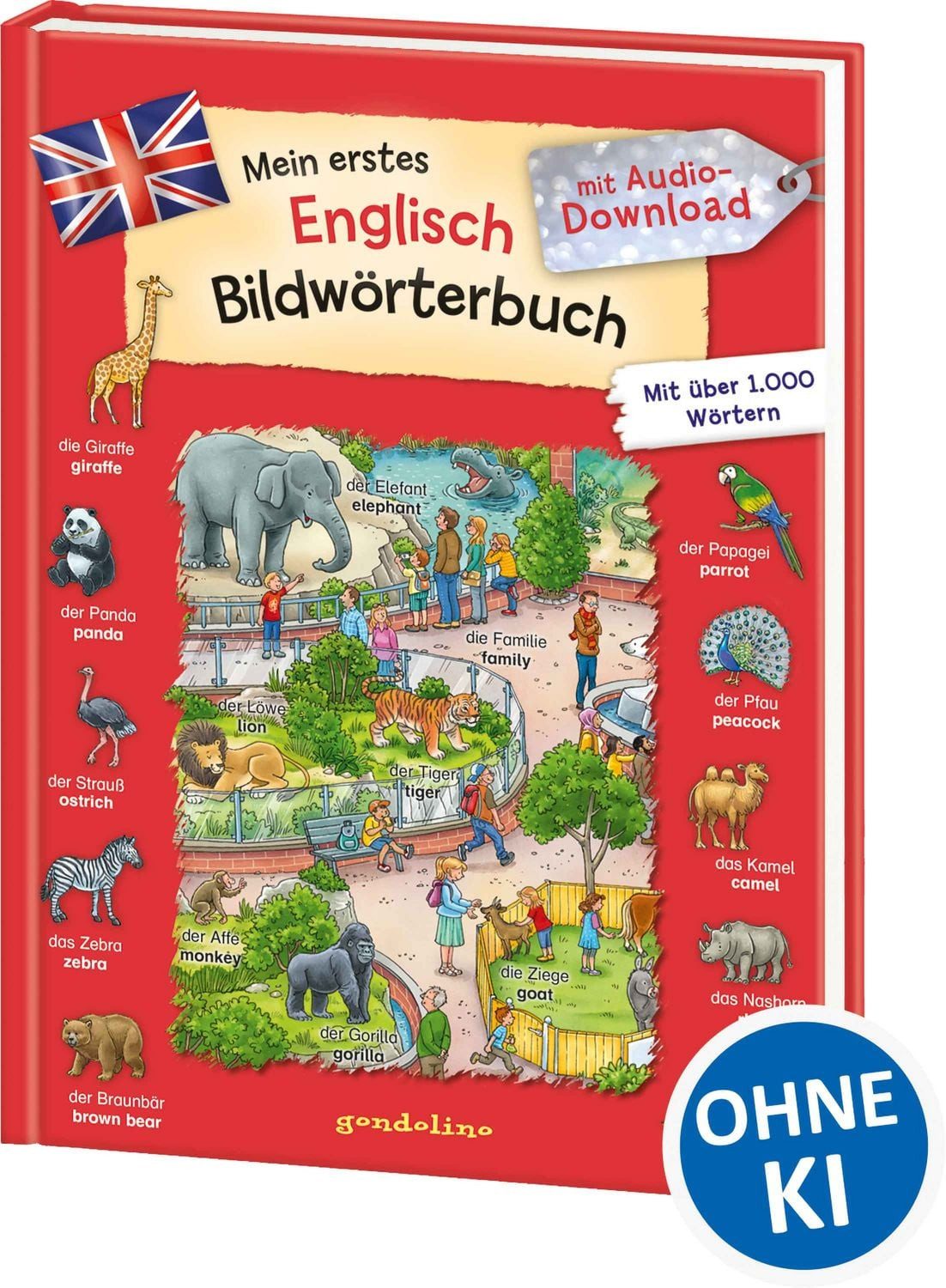 Mein erstes Englisch Bildwörterbuch mit Audio-Download / diverse, Bildwörterbuch zum Erlernen einer Fremdsprache für Kinder ab 4 Jahren