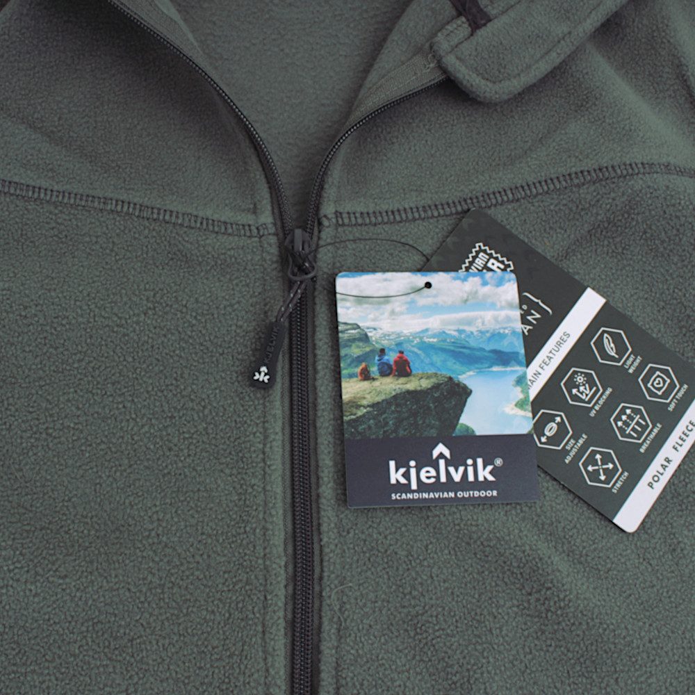 Kjelvik Fleecejacke Danique Polarfleece Jacke wärmend, atmungsaktiv, leicht und weich