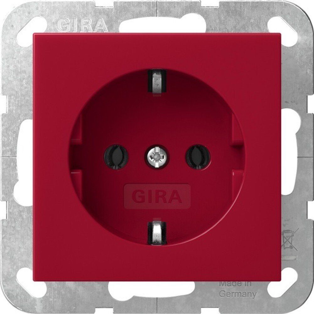 GIRA Klemmen Gira SCHUKO-Steckd. System 55 4455108