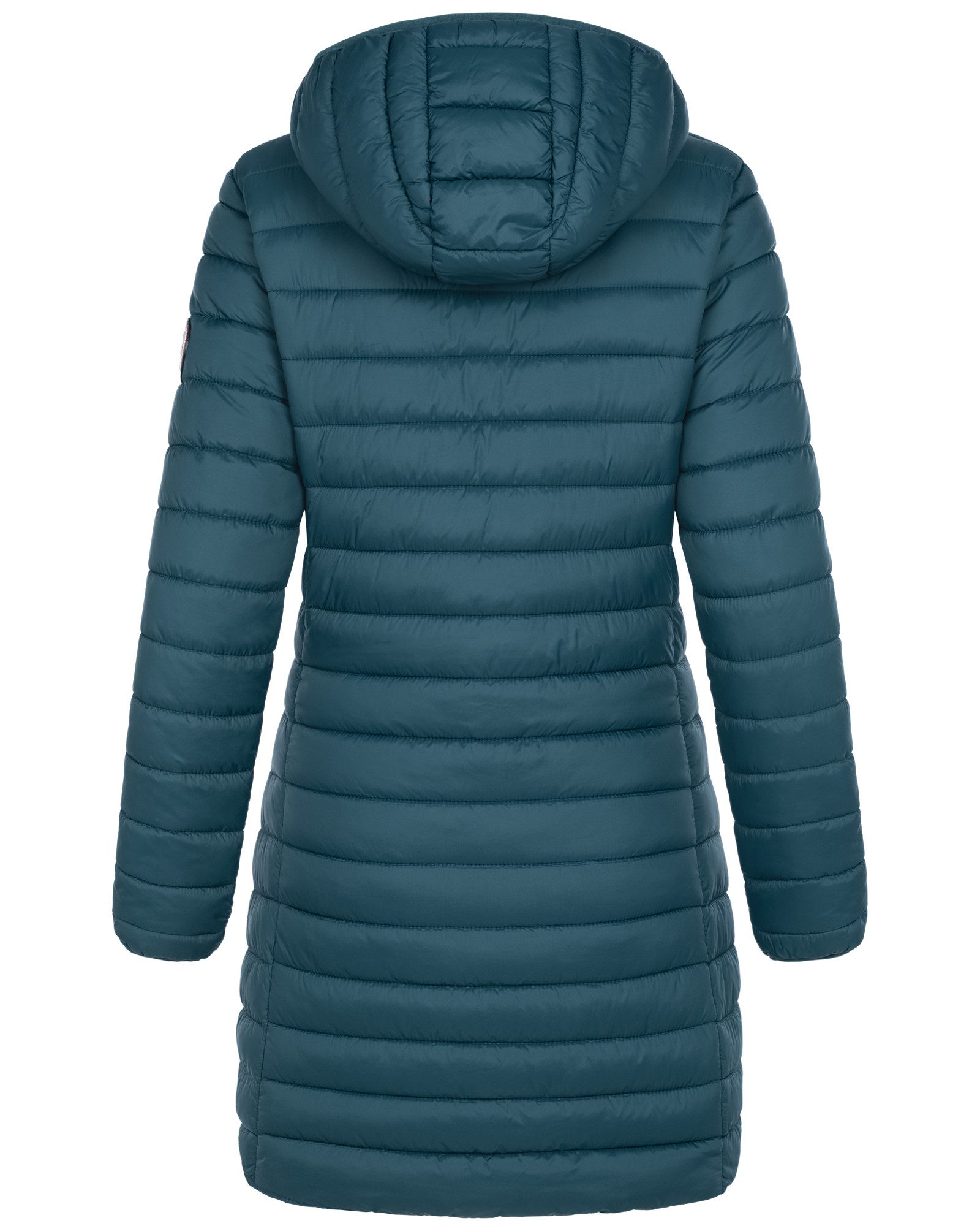 Geographical Norway Steppmantel Winter Jacke Steppjacke Parka Lange Kapuzenjacke Steppmantel Outdoor