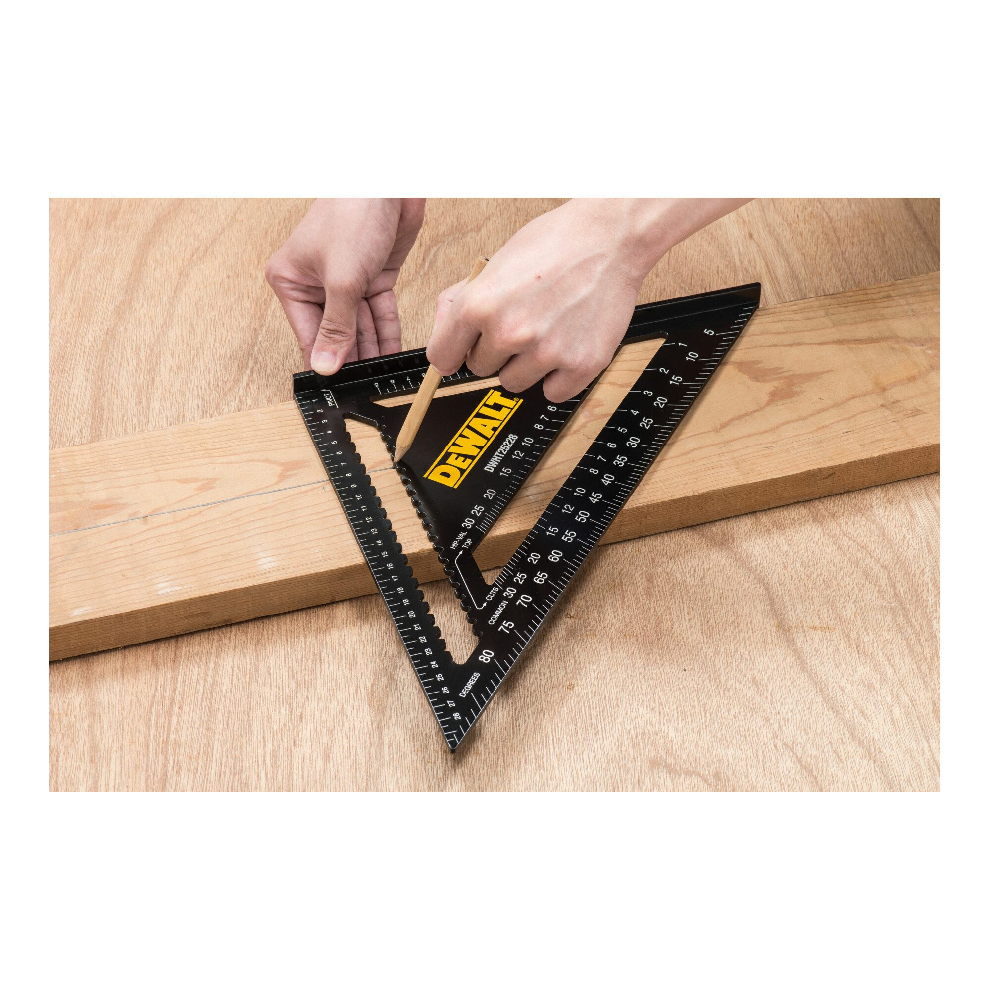 DeWalt Winkelmesser DEWALT Speed Square-Anschlagwinkel 30cm DWHT25228-0