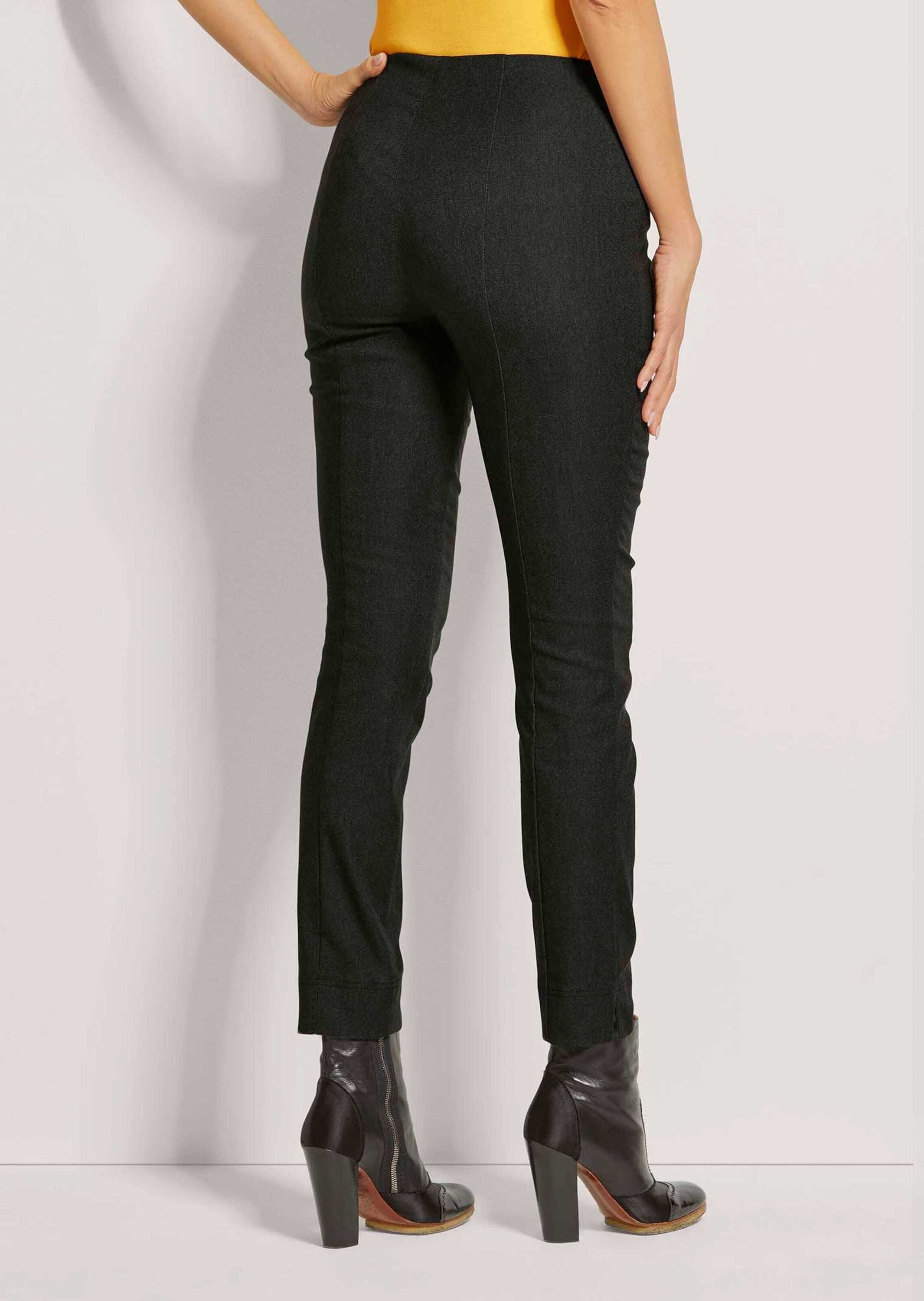 MADELEINE Stoffhose Schlanke Stretch-Hose zum Schlüpfen